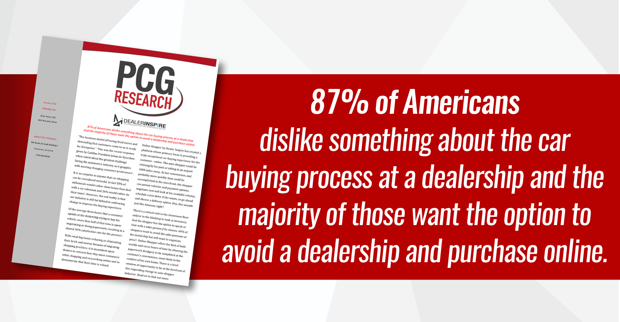 Dealer Inspire PCG Research Report